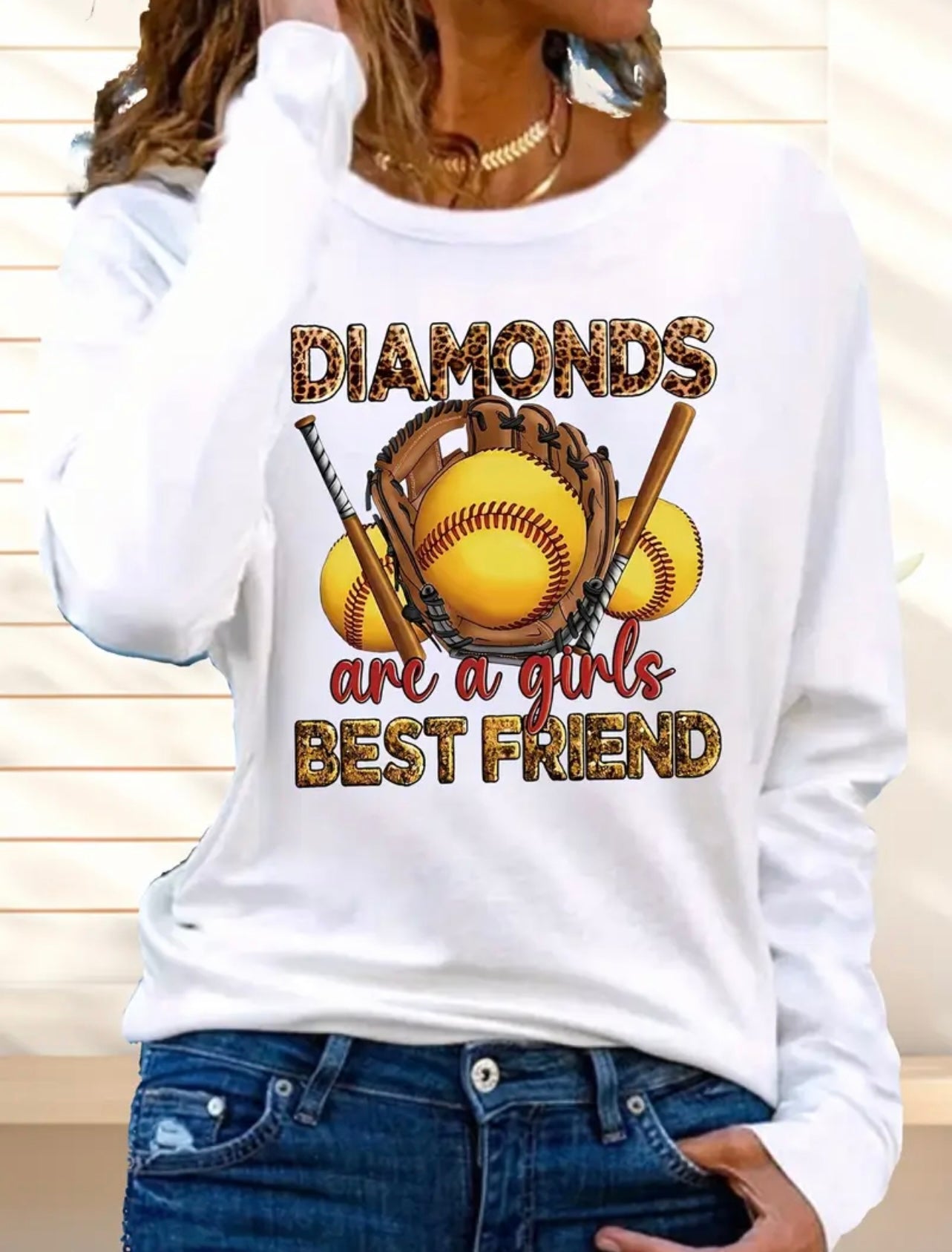 "Diamonds are a Girls Best Friend” Shirt