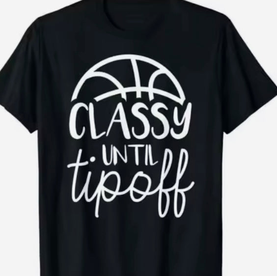 Basketball Shirt-Classy til Tip-Off
