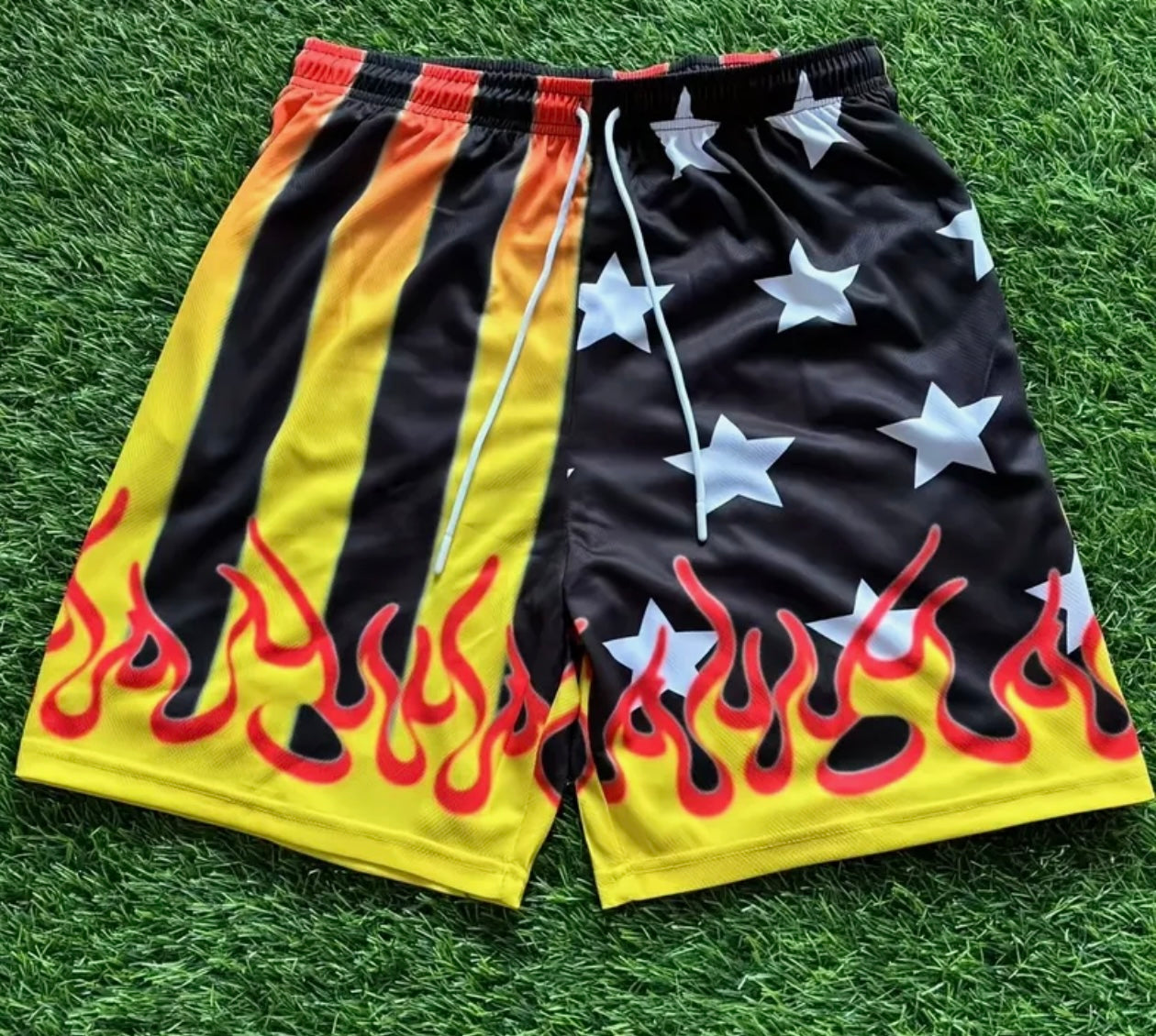 Girls & Women’s Flame n’ Stripe Shorts