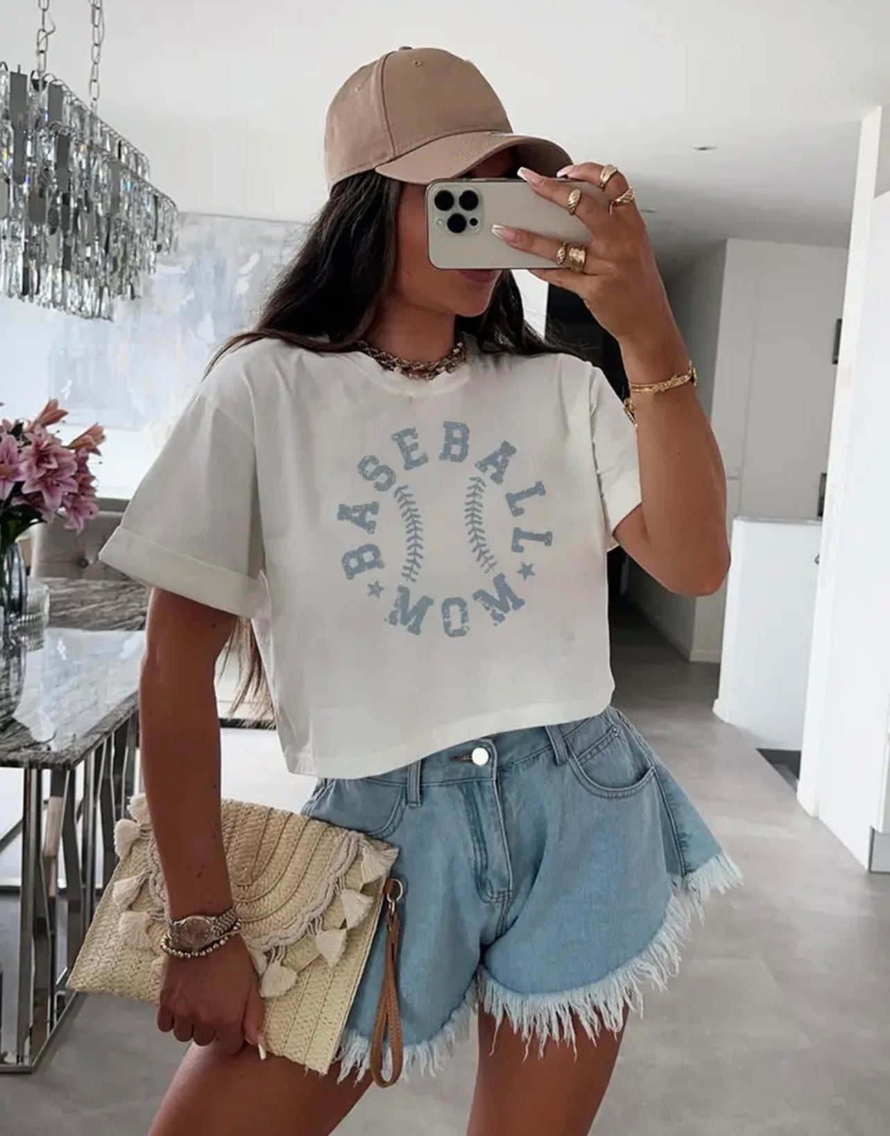 “Baseball Mom”-Shirt