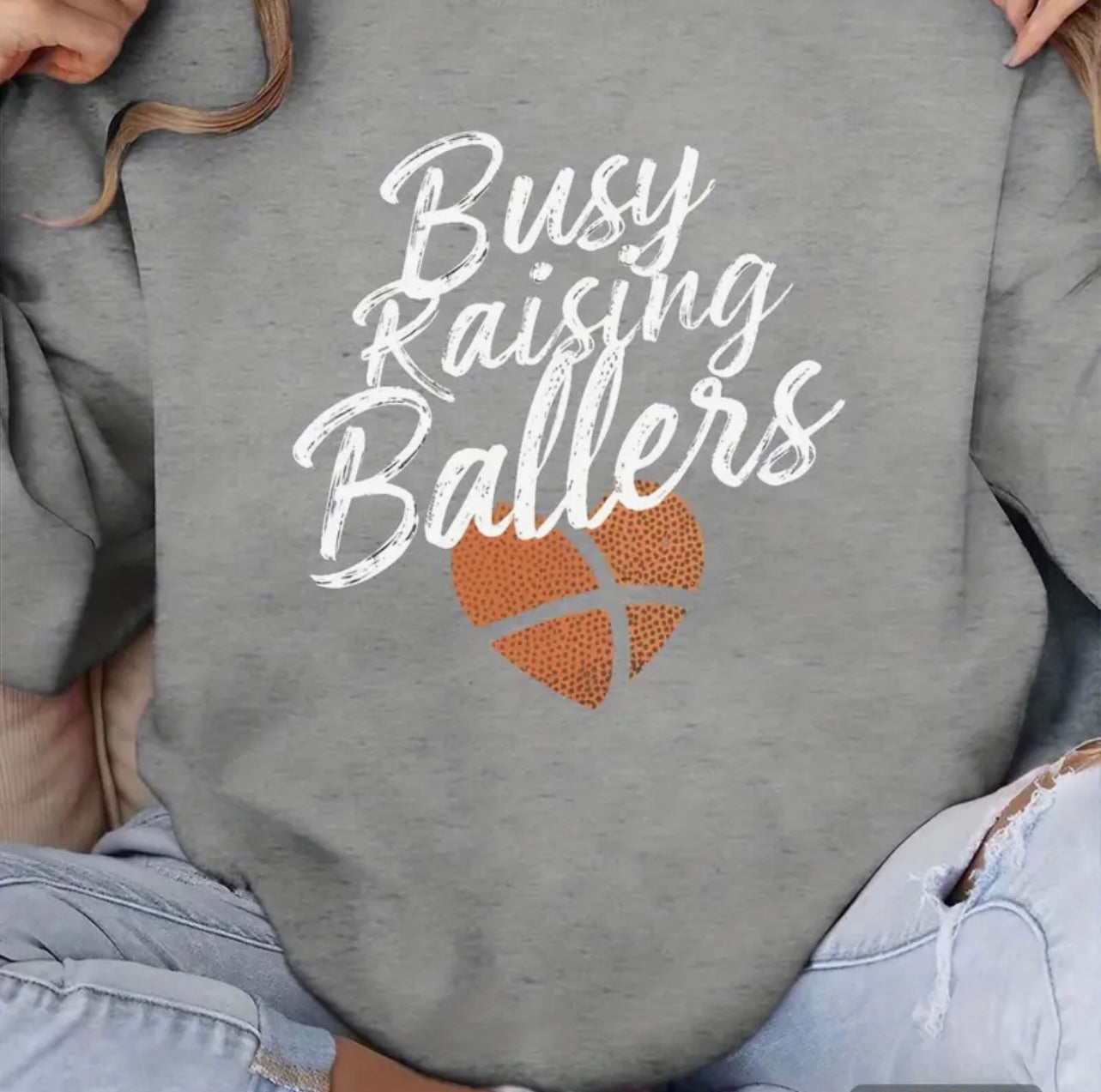 “Busy Raising Ballers”-Shirt