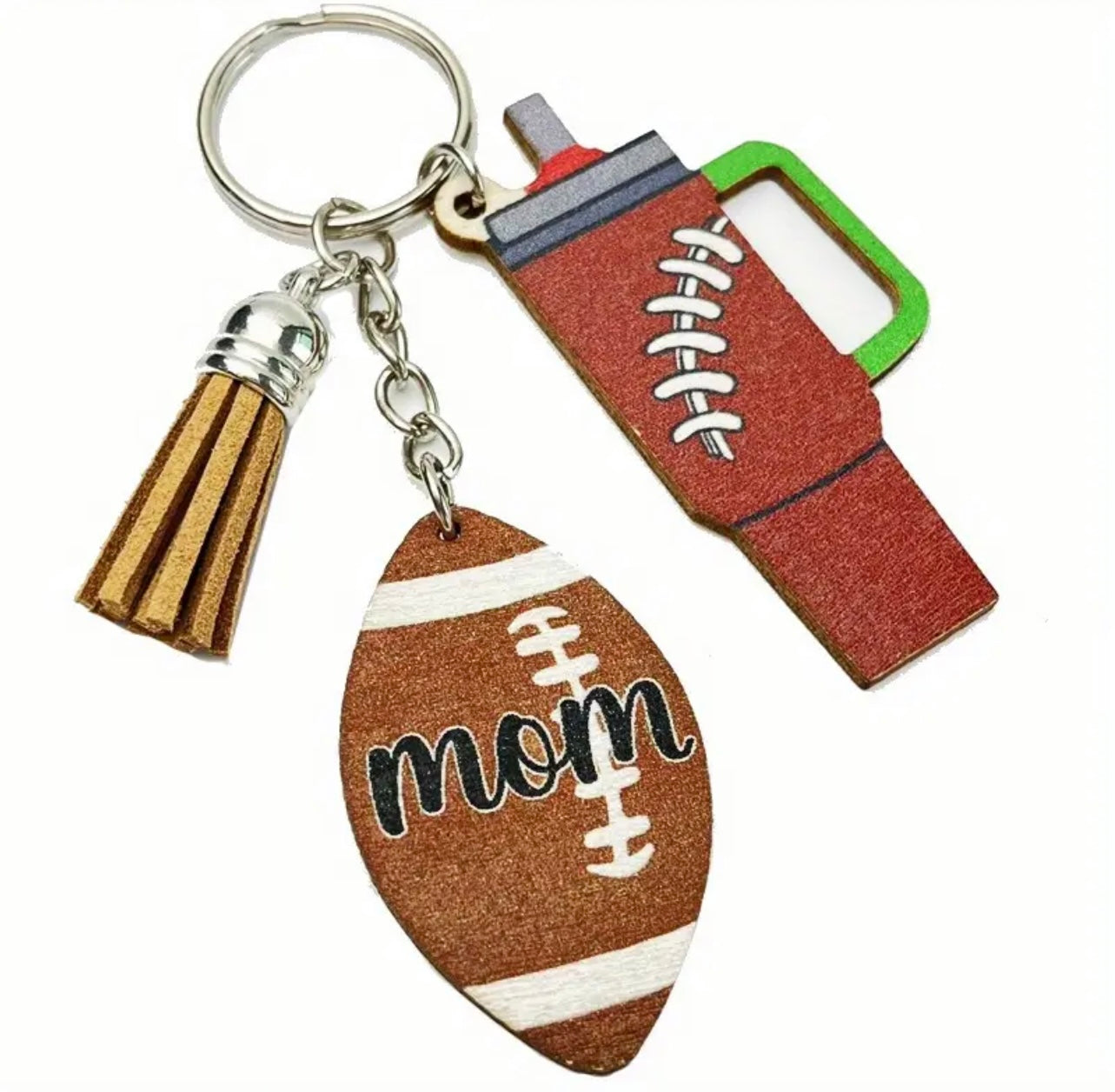 Mom Sports Keychains