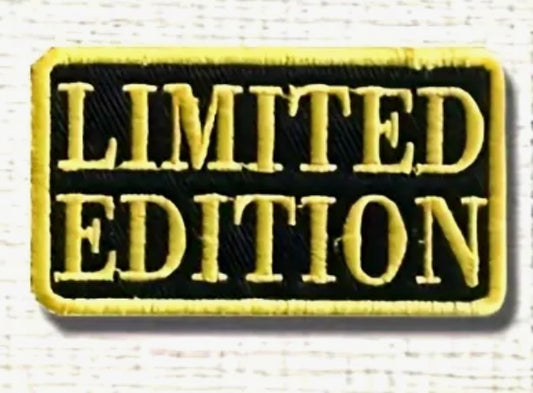 Black/Yellow Limited Edition Patch